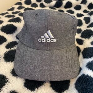 Gray Adidas Baseball Cap